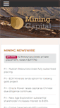 Mobile Screenshot of miningcapital.com